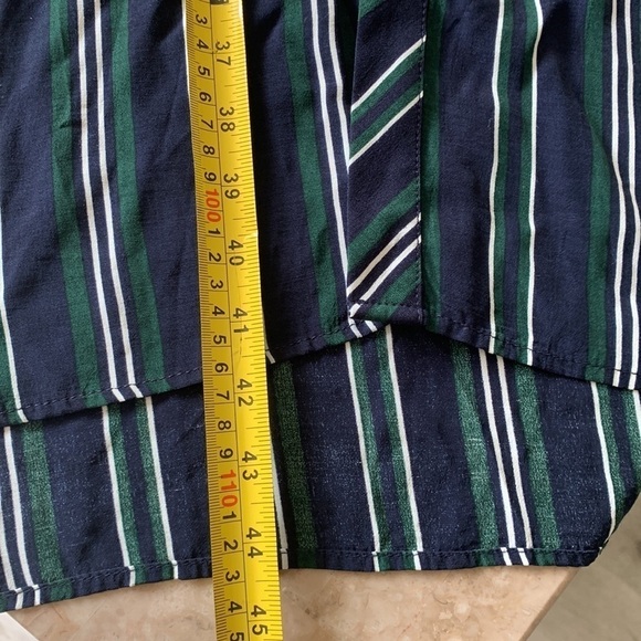 Zara Striped T-Shirt Dress W/‎ Tie Front size XS - Picture 9 of 11